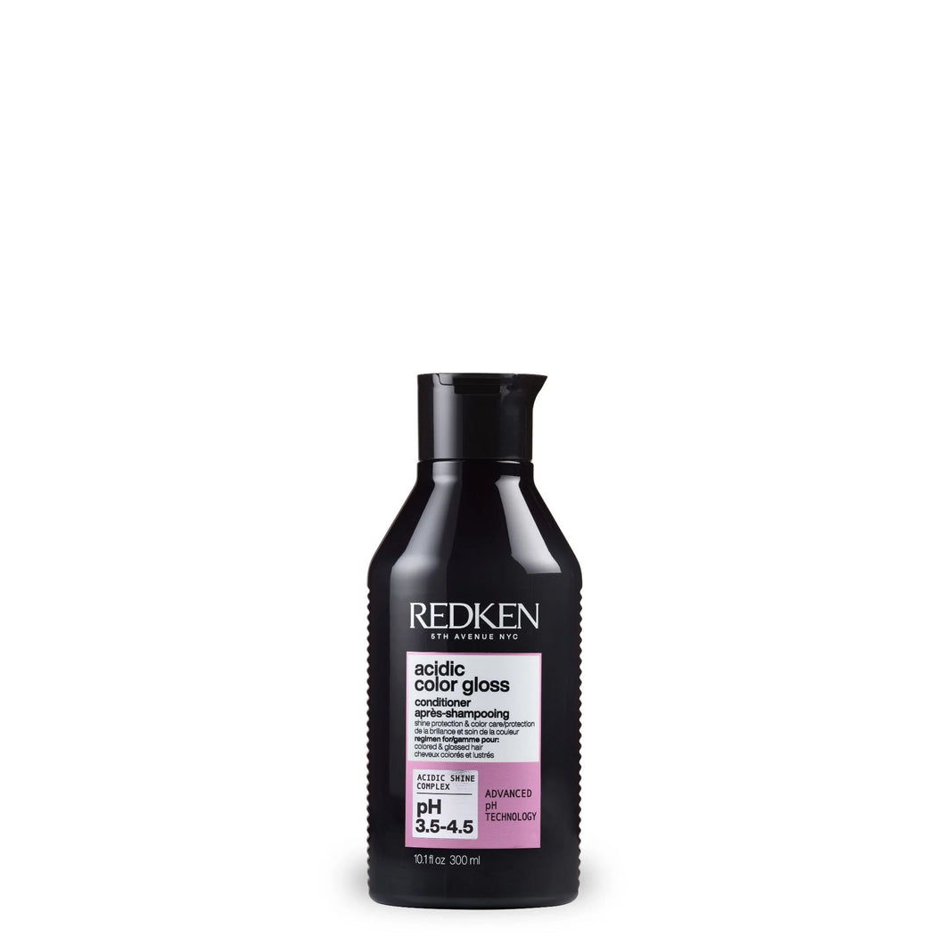 Acidic color gloss conditioner